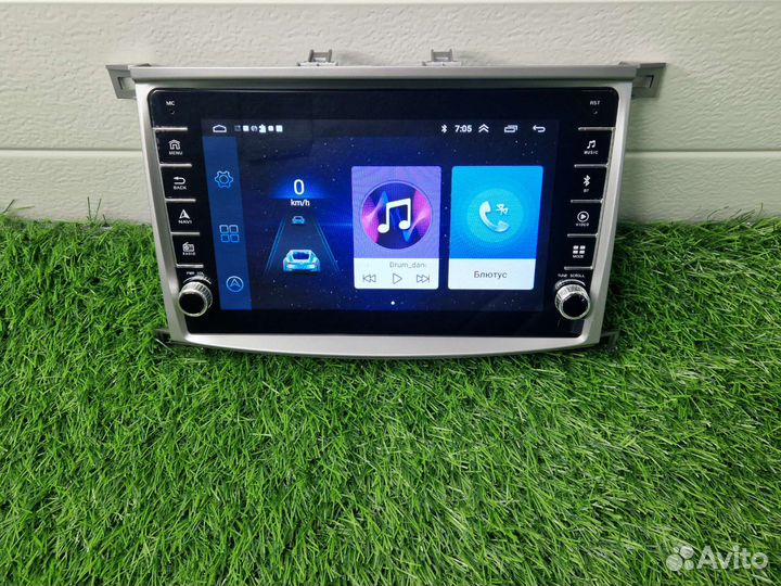 Магнитола Андроид Тайота Лэнд Крузер 100 10дюймов