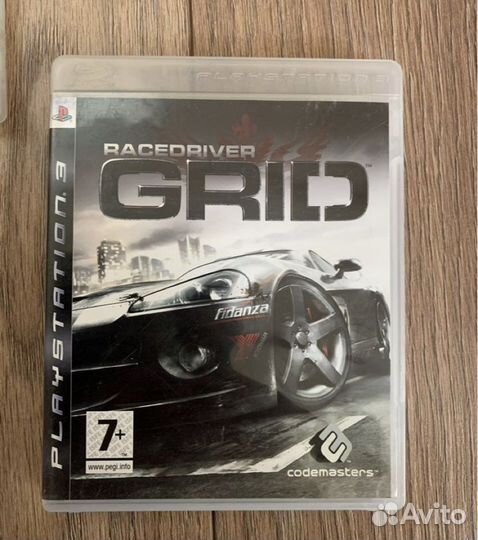 Игра для приставки ps3 Racedriver grid