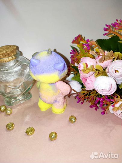 Мыло ручной работы Мишка, кошечка, мишка с зайкой