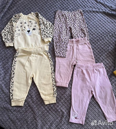 Одежда пакетом на девочку 68-74