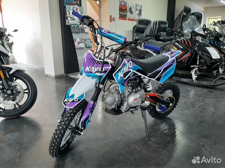 Мотоцикл kayo mini YX125EM pitbike Витрина