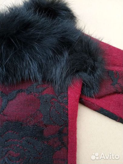 Новые женские перчатки, шерсть