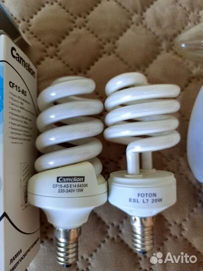 Лампа энергосберегающая 6 шт