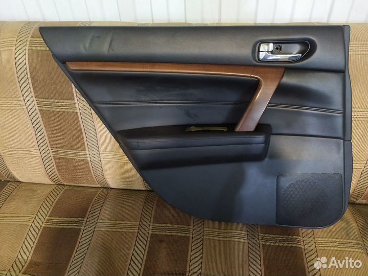 Nissan teana j31 обшивка задняя левая черная