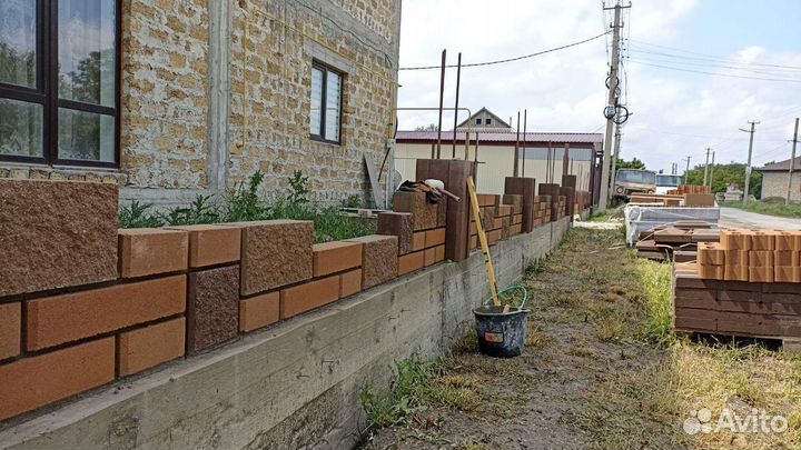 Кладка заборов *француз, патио, старая европа*