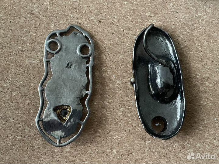 Кулон подвеска брошь Olirna авторская бижутерия