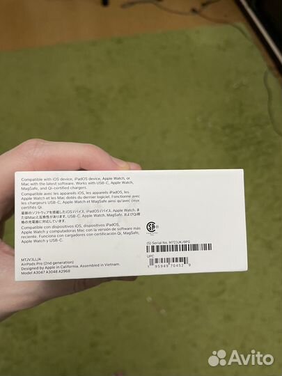 Новые Apple AirPods Pro 2 MagSafe USB-C