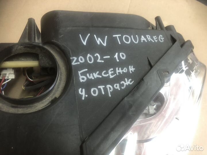 Блок фара фольльсваген туарек