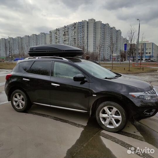 Бокс черный глянец Магнум 390 на Nissan