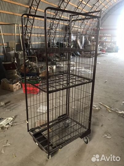 Контейнер вкатываемый Ролл К 2. Новый сетка корзин