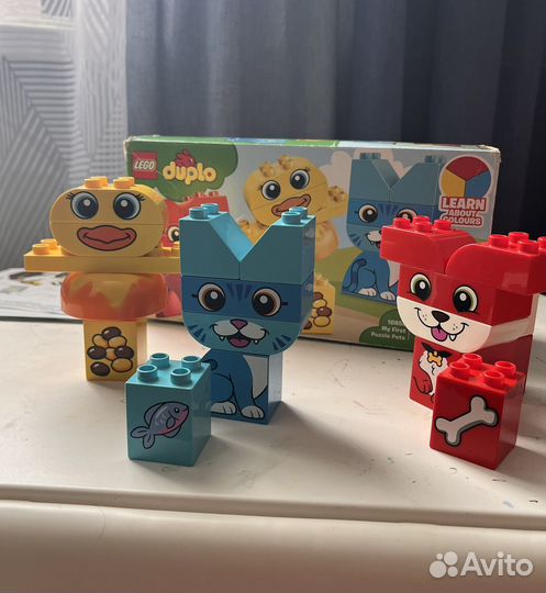 Конструктор lego duplo 10858. Мои первые животные