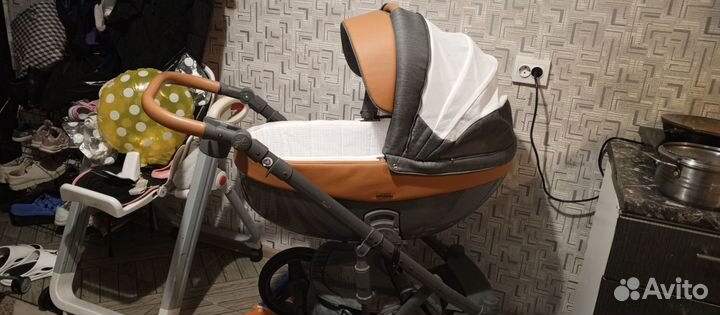 Коляска adamex Монте карбон 3 в 1