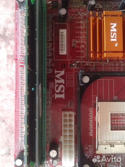 Материнская плата msi 6580 v.3