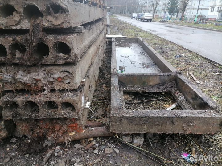 Плиты пустотные