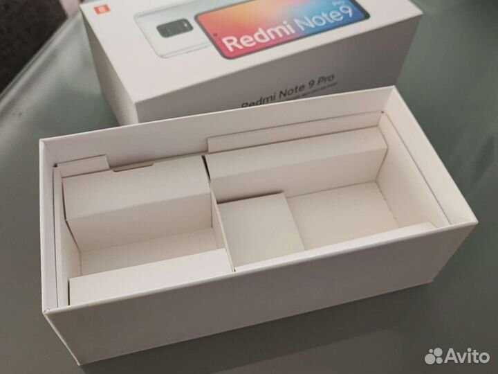 Коробка Xiaomi Redmi Note 9 pro