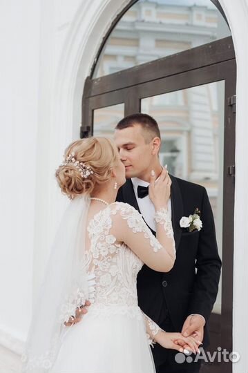 Свадебная прическа и укладка, образ невесты