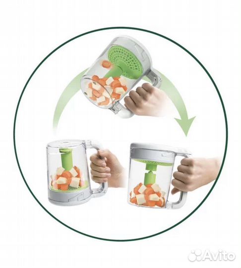 Пароварка блендер philips avent 2 в 1