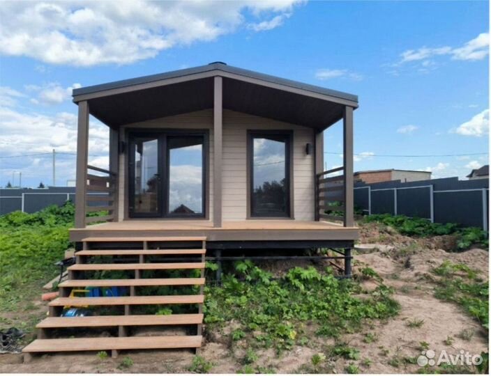 Каркасный всесезонный дом с доставкой 60 м кв, арт. гу-7371