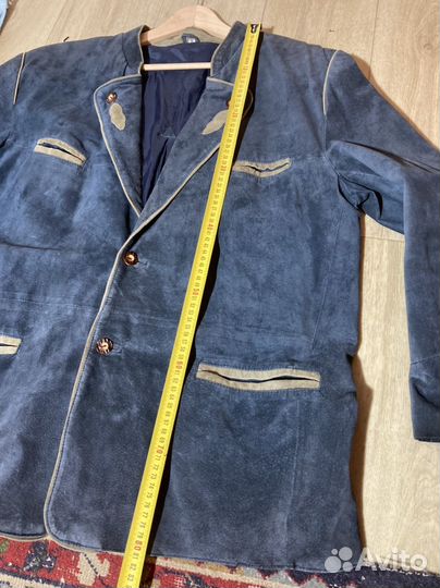 Пиджак кожаный янкер тирольский большой размер