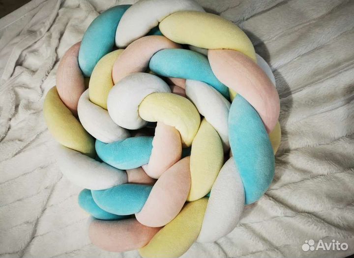 Бортик косичка