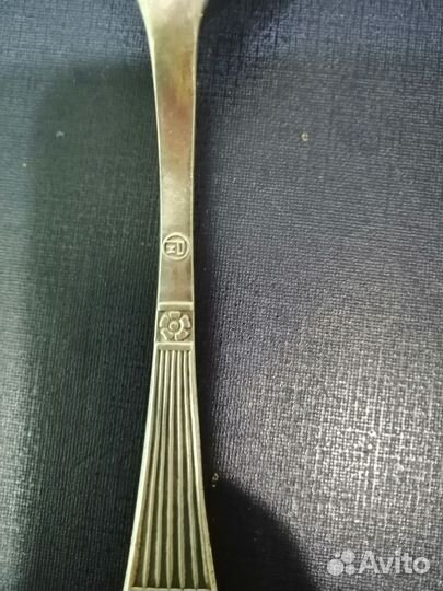 Приборы столовые мельхиоровые времен СССР