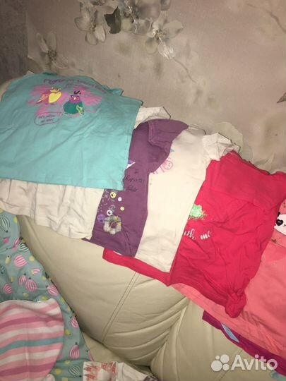 Одежда пакетом для девочки 86 92
