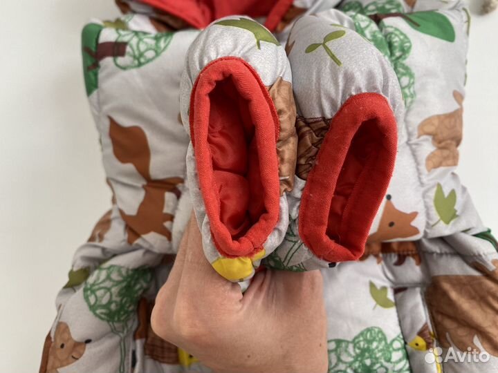 Куртка демисезонная утепленная 68 74