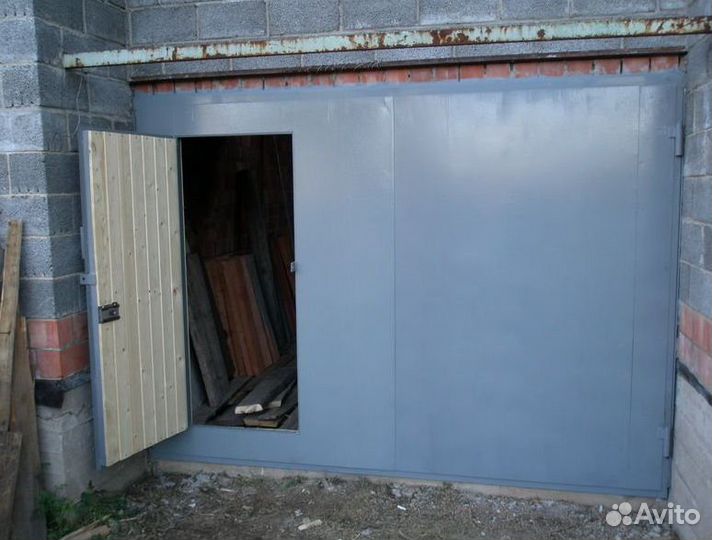 Ворота гаражные / Металлические ворота для гаража