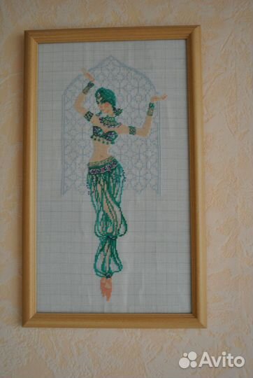 Картина вышитая крестом