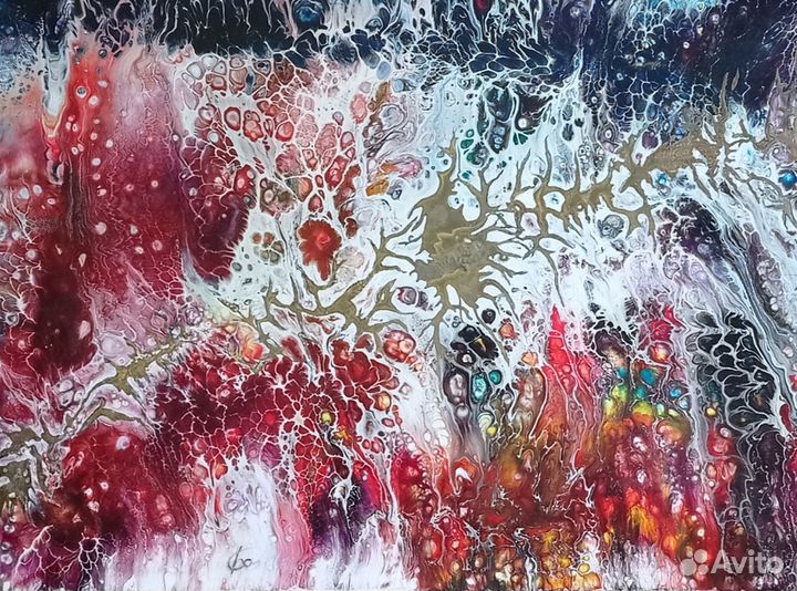 Картина абстракция 