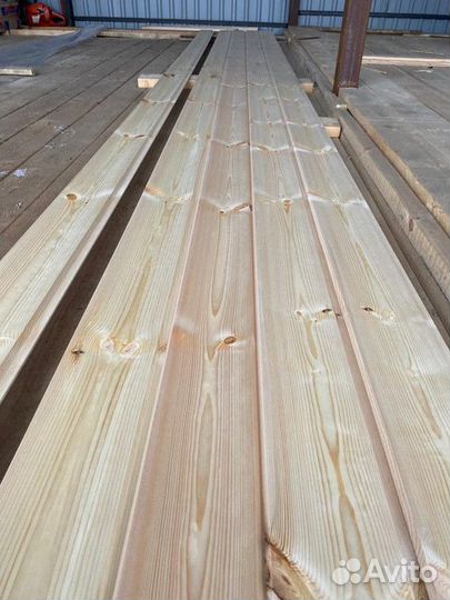 Имитация бруса. 145*21*6000 / Пиломатериалы