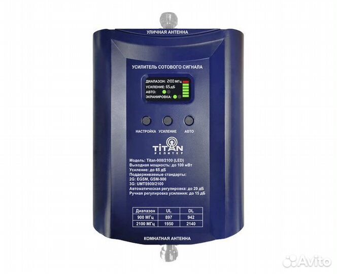 Усилитель Titan-900/2100 (LED)