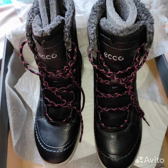 Новые зимние ботинки женские Ecco 37 р