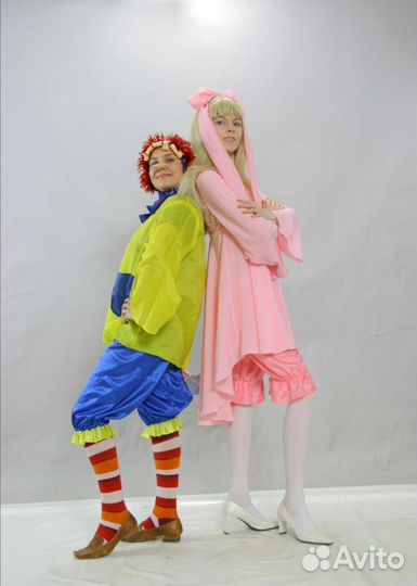 Костюм мальвины и буратино