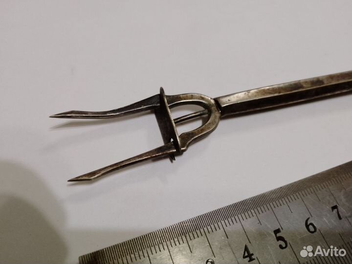 Старинная Вилка для мяса