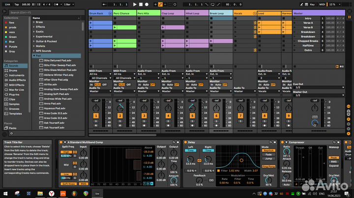 Установка Ableton Live 11 Suite + Max4Live + Темы