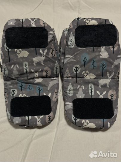 Муфты варежки для коляски Мимими