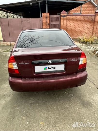 Hyundai Accent 1.5 AT, 2008, 192 500 км