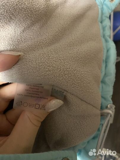 Зимний комбинезон для девочки 104