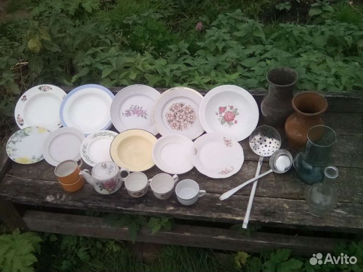 Посуда СССР крынки бутыль банка