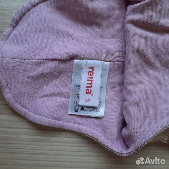 Шапка шлем reima 52 зима