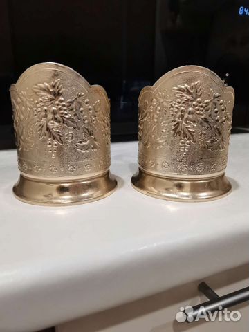 Подстаканники СССР цена за оба