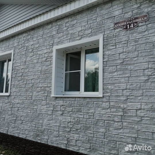 Фасадные панели Крымский Сланец Серебро