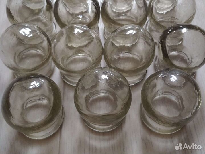 Банки медицинские стеклянные СССР