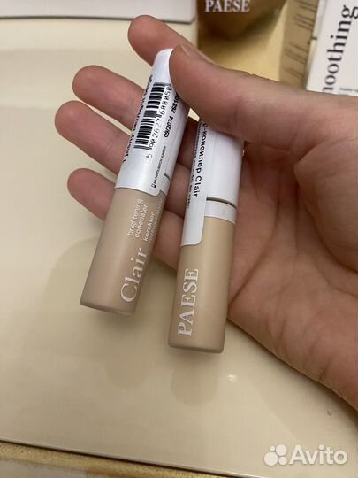 Тональный, база, консилер paese