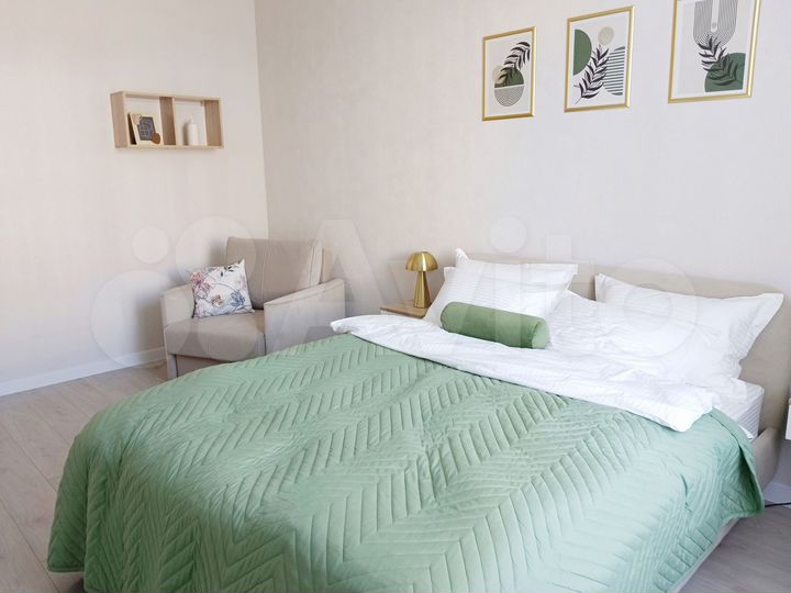 1-к. квартира, 42 м², 1/4 эт.