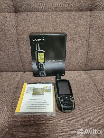 Навигатор Garmin gpsmap 62st (топо 6.44)