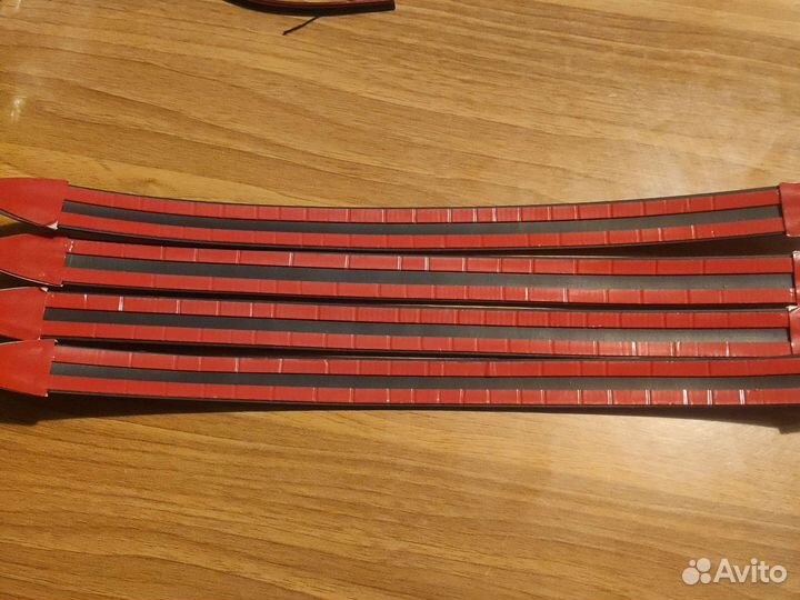 Накладки на бампер боковые защитные