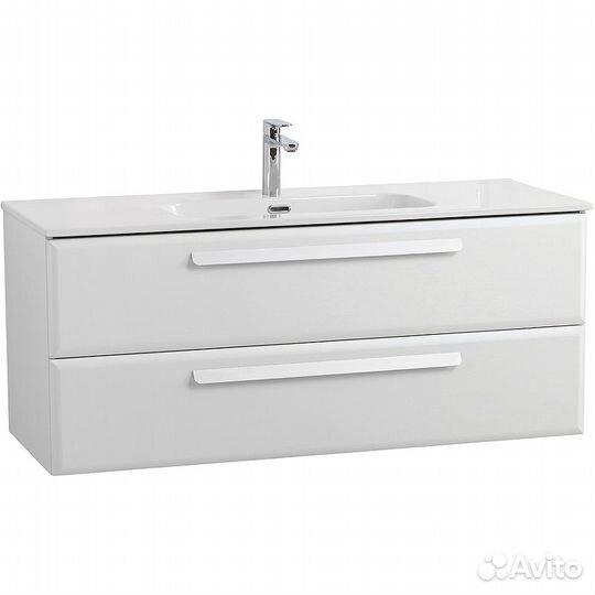 Тумба под раковину Cezares Eco-Cer-N 120 ECO-CER-N-1200-2C-SO-BO подвесная Bianco Opaco без ручек