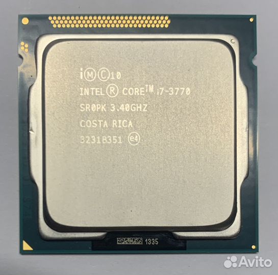Intel core i7 3770 socket 1155